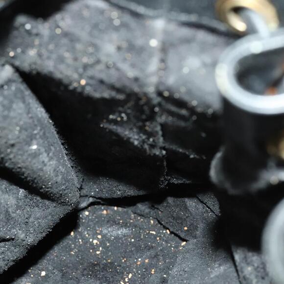 GUCCI Bamboo Hand Bag Leather Black Gold 001 2855 1657 0 - Picture 16 of 16